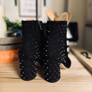Sam Edelman Black Suede Booties